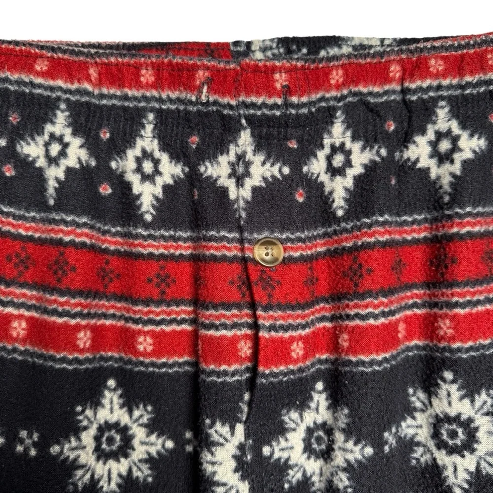Fruit of The Loom Men's 2 Piece Pajama Set Crewneck Tee Shirt Fleece Pants Small